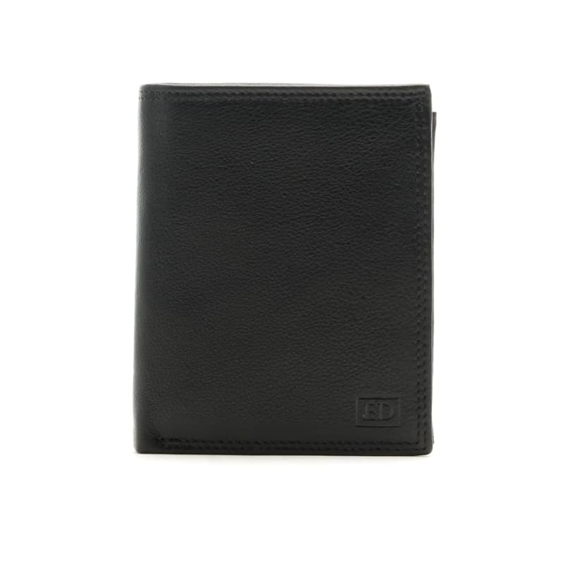 LeonDesign 16-B133-04 portemonnee zwart leer-16-B133-04 zwart-1