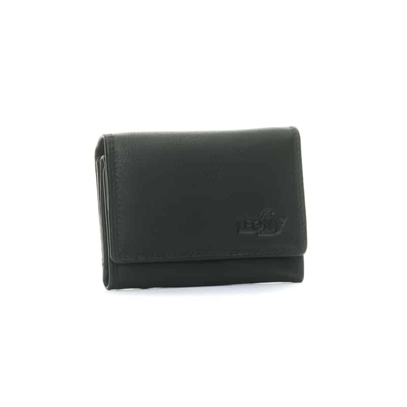 LeonDesign 16-W0502-04 portemonnee zwart leer-16-W0502-04-2