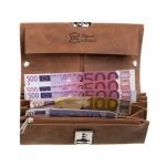 leondesign 26 o1450 11 hunter bruin leer horeca portemonnee leer bruin horeca portefeuille kelnerbeurs kelner portemonnee taxi portemonnee koopmansbeurs markt portemonnee