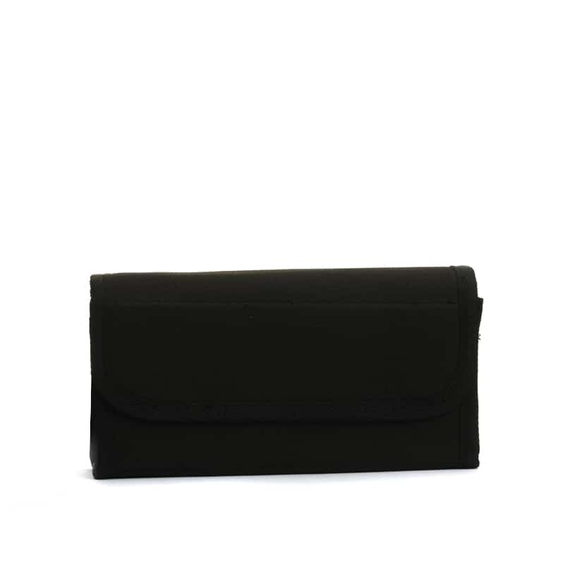 images LeonDesign horeca portemonnee sterk nylon-LeonDesign - 2045 NYLON MET VERSTELBARE HEUPBAND - 20 x 4.5 CM. ZWART INCL. 5 GAATS MUNTHOUDER-1
