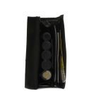LeonDesign horeca portemonnee sterk nylon-LeonDesign - 2045 NYLON MET VERSTELBARE HEUPBAND - 20 x 4.5 CM. ZWART INCL. 5 GAATS MUNTHOUDER-3