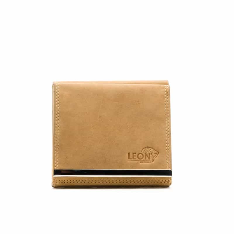 LeonDesign portemonnee leer-26-W1281-11-bruin-1