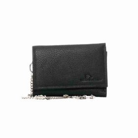 portemonnee heren ketting leer
