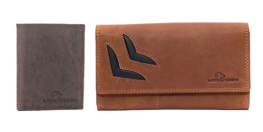 Bruin Kleur Leer Etui